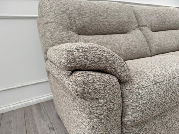 G Plan Seattle Woven Beige Fabric 3 Seater Sofa RRP £2552