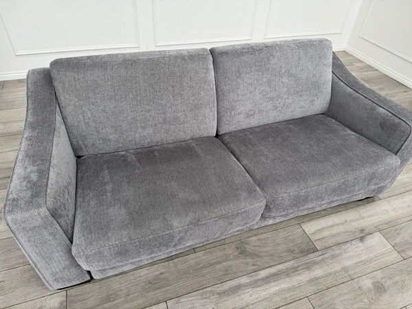 Furniture Village Optimus 3 Seater Sofabed Sofa Grey Fabric