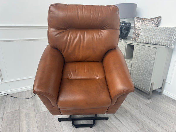 Hudson 23 Leather Lift and Rise Recliner Armchair Leather RRP £3445