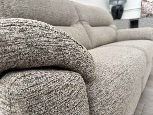 G Plan Seattle Woven Beige Fabric 3 Seater Sofa RRP £2552
