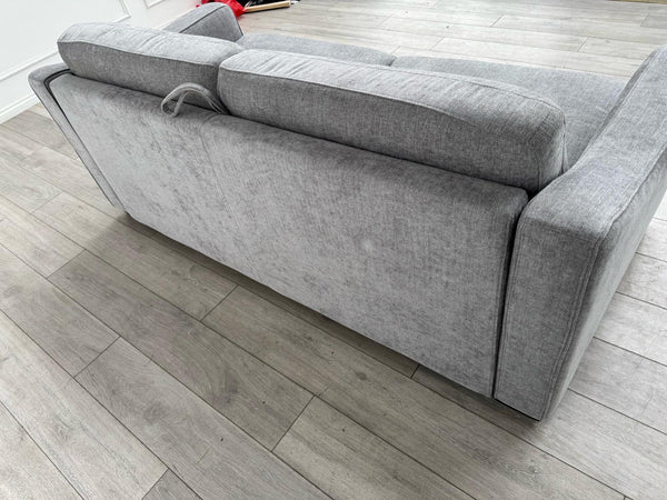 Furniture Village Optimus 3 Seater Sofabed Sofa Grey Fabric