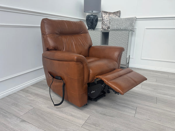 Hudson 23 Leather Lift and Rise Recliner Armchair Leather RRP £3445