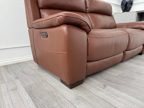 Furniture Village STARLIGHT EXPRESS Leather 3 Seater Power Recliner RRP £3345