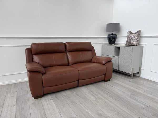 Furniture Village STARLIGHT EXPRESS Leather 3 Seater Power Recliner RRP £3345