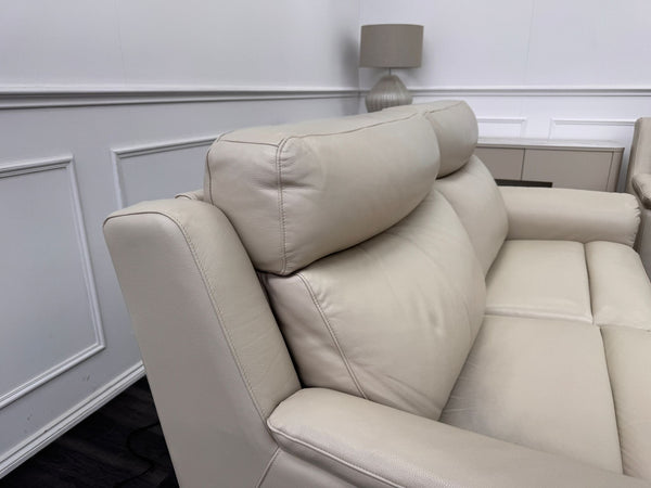 La Z Boy Kenzie Leather 3 & 2 Seater Power Recliner Sofa Set