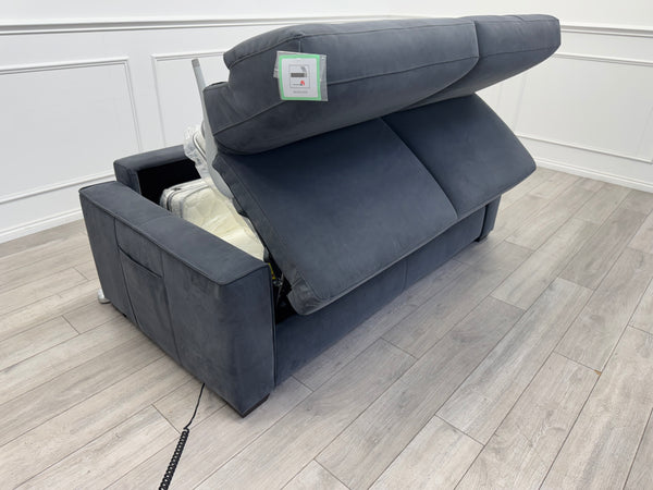 Furniture Village Electric 3 Seater Sofa Bed Charcoal Grey
