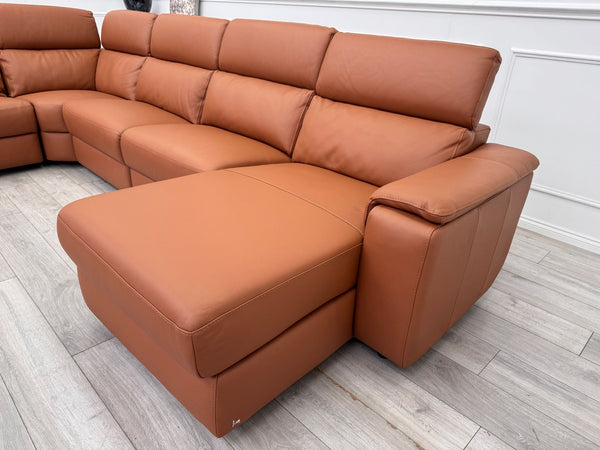 Nicoletti Davide Modular Corner Sofa Chaise Lounger Power Recliner