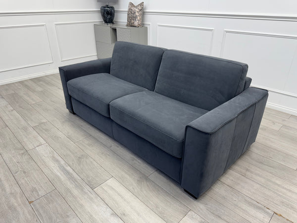 Furniture Village Electric 3 Seater Sofa Bed Charcoal Grey