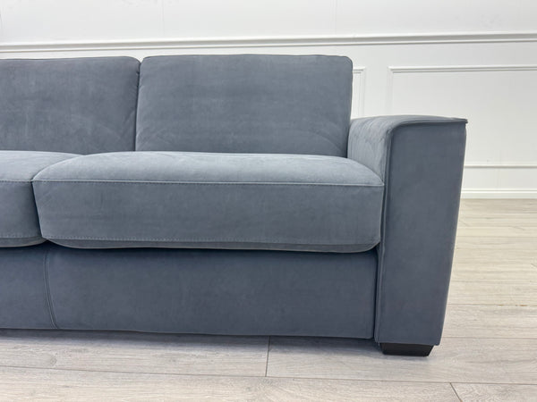 Furniture Village Electric 3 Seater Sofa Bed Charcoal Grey