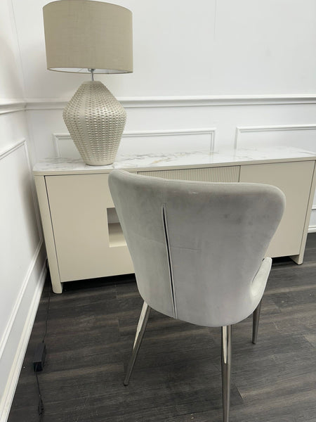 Donnie Greg Velvet Dining Chairs (Choose Quantity)