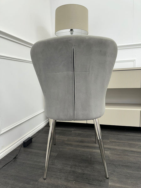 Donnie Greg Velvet Dining Chairs (Choose Quantity)