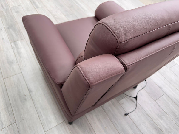 La Z Boy Bella Rose Brown Power Recliner Armchair
