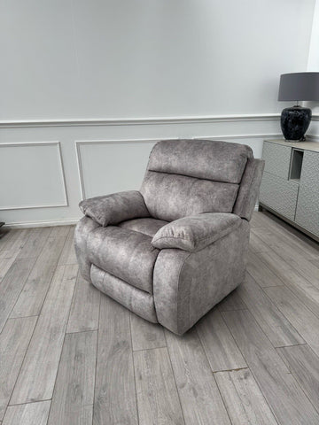 Furniture Village Moreno Beige Fabric Armchair Static0