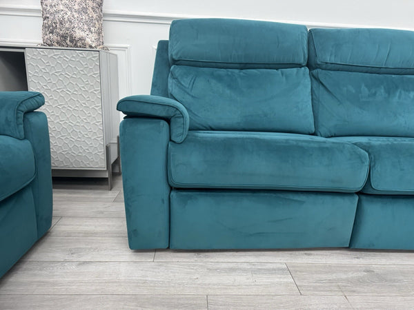 G PLAN Thornbury 3&3 Seater Power Recliner, Lumbar & Headrest Sofa Set RRP £979010