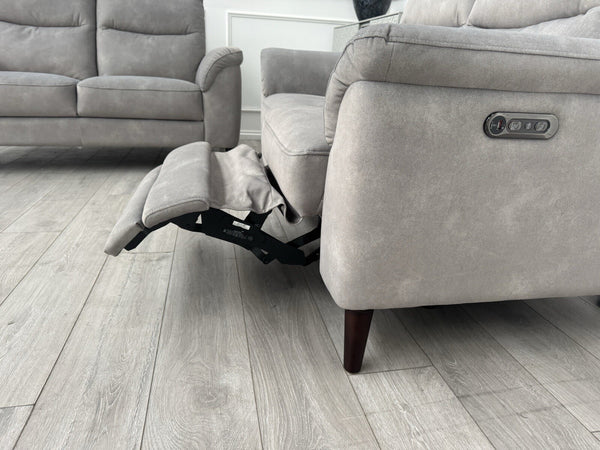 Furniture Village Morgan Power Recliner 2 Seater Sofa & Static 2 Seater Sofa Set7