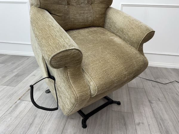 Parker Knoll Norton 150 Lift and Rise Recliner Armchair Sandy Beige Fabric6