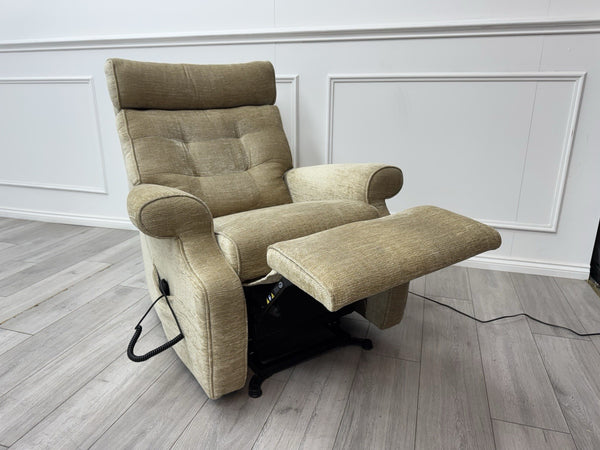 Parker Knoll Norton 150 Lift and Rise Recliner Armchair Sandy Beige Fabric5