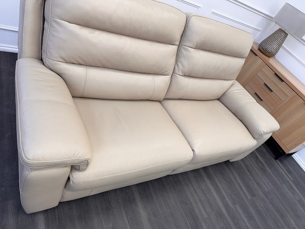 Furniture Village Nimbus 3 Seater Sofa Pwr Recliner+headrest+lumbar Taupe12