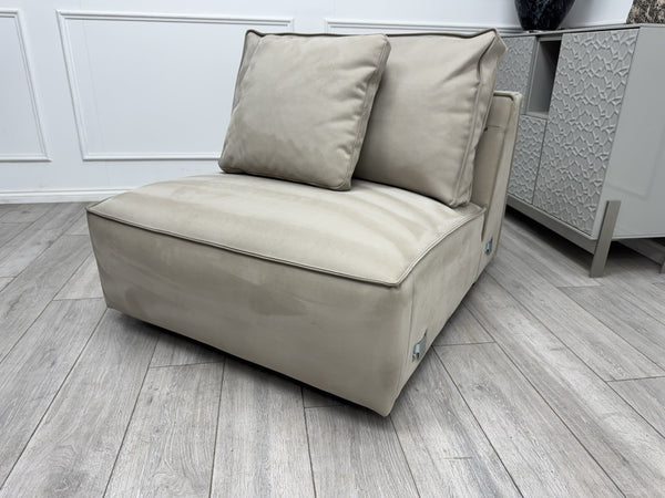 Sofology Palazzo Middle Section Nubuck Stone Fabric0