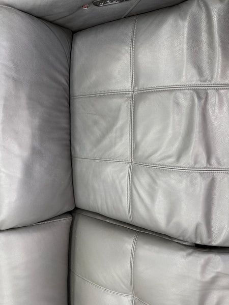 Sofology Marvella Power Recliner Large 4 Seater Sofa Charcoal Leather18