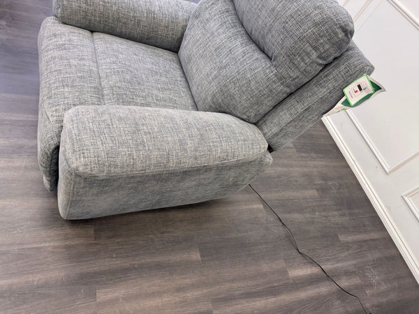 Furniture Village Sloane Grey Fabric Armchair Electric Power Recliner22