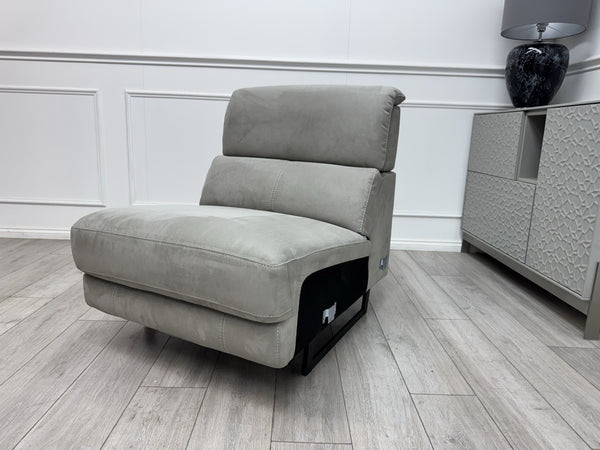 Sofology Illinois Middle Section Textured Grey Fabric1