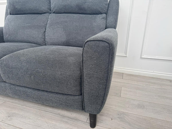 Furniture Village Zen Grey Fabric 3 &2 Seater Sofa Set18