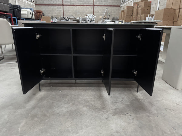Furniture Village CRETE Large 3 Door Ceramic Top Sideboard 3