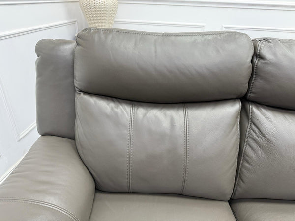 DFS Wren Power Recliner 3+2 Seater Sofa Set In Grey Leather21