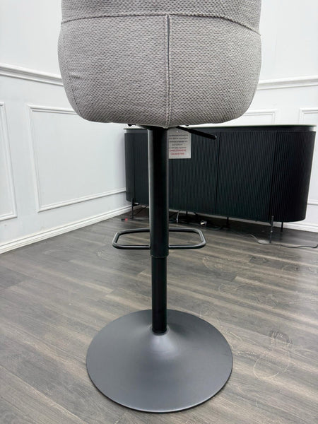 Furniture Village Kiara grey/taupe swivel dining barstool (Pre-sale)10