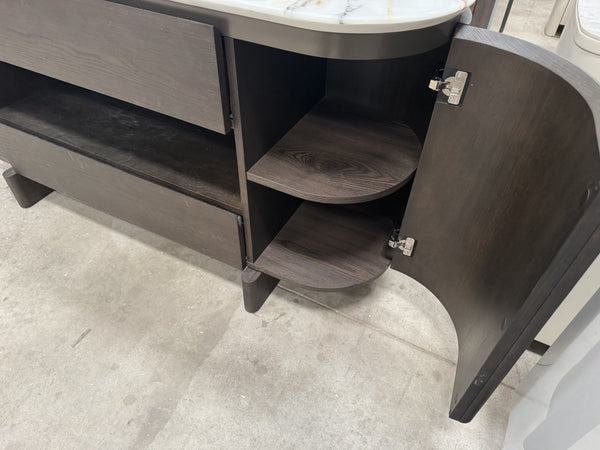 Furniture Village CAMINO Large 2 Door 2 Drawer Sideboard LED - Granite Top5