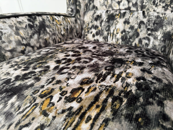 Parker Knoll Modern Classics Wing Chair Inca Smoke Fabric RRP £159512