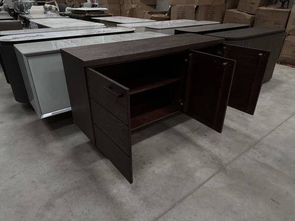 Furniture Village JUPITER/MARS Large 3 Door Sideboard - Walnut Wood3