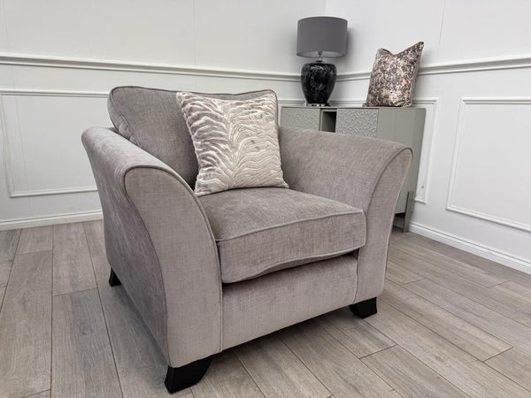 Furniture Village Sasha Armchair Grey Fabric0