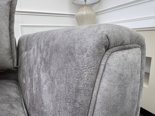 DFS Cherished Armchair Grey Fabric (Fast Delivery)8