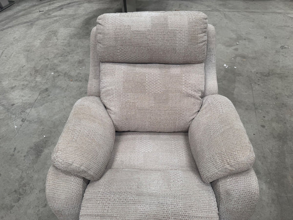G Plan Kingsbury Power Recliner Armchair In Beige Pattern Fabric3