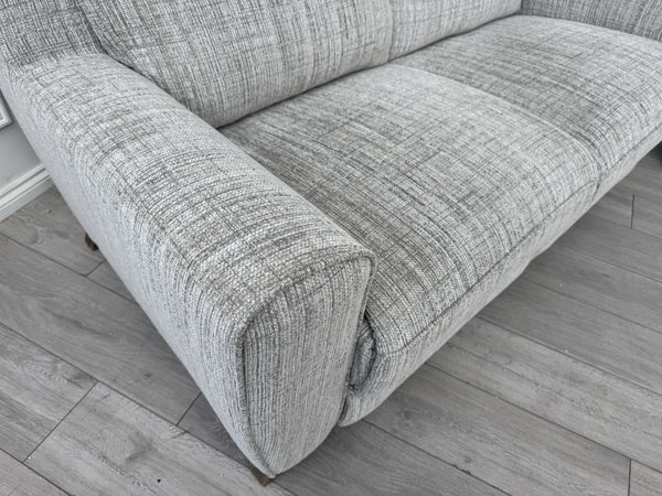 Furniture Village Grey Fabric 3 & 2 Seater Sofa Set7