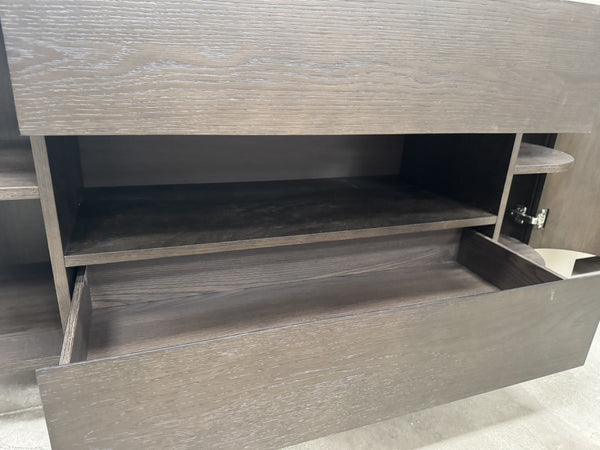 Furniture Village CAMINO Large 2 Door 2 Drawer Sideboard LED - Granite Top2