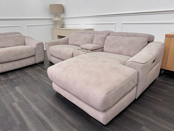 FV Xavier 3 + 2 Seater Lounger Corner Sofa Set Power Recliner & Headrests20