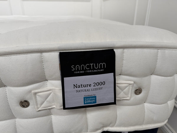 Furniture Village Sanctum Nature 2000 2 Drawer Divan Set Bases + 4ft 6 Mattress10