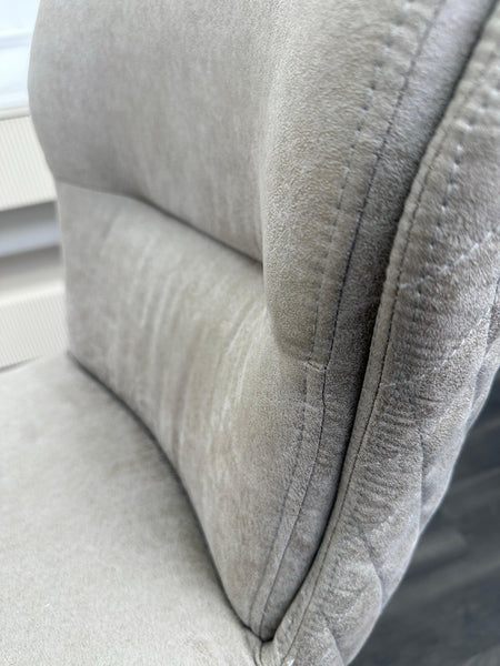 Furniture Village Terra Taupe Swivel Dining Barstool with Handle (Pre-sale)6