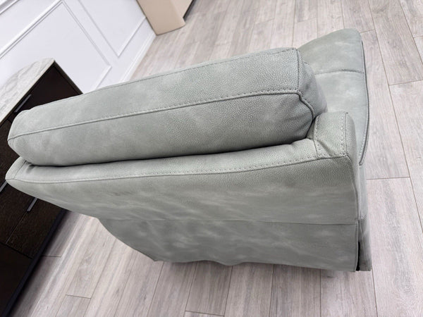 DFS Foster Manual Recliner Armchair Grey Velvet5