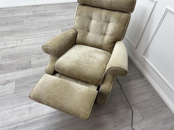 Parker Knoll Norton 150 Lift and Rise Recliner Armchair Sandy Beige Fabric8