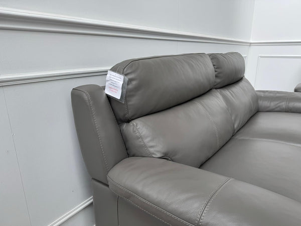 Furniture Village Missouri Power Recliner 3 & Static 2 Seater Sofa Set Grey16