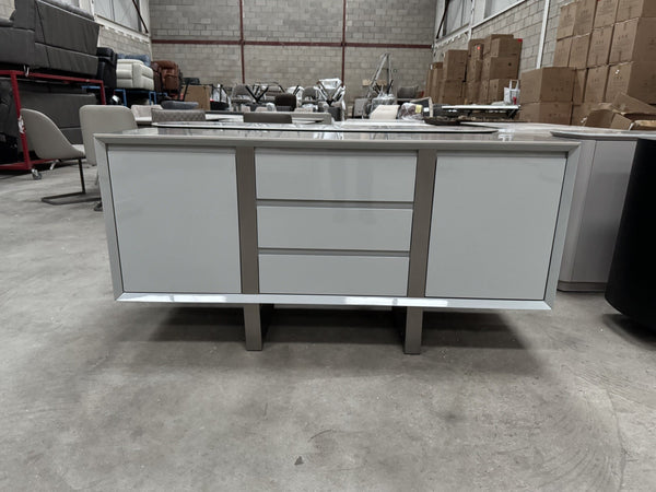 Furniture Village GRIGIO Large 2 Door 3 Drawer Sideboard 5