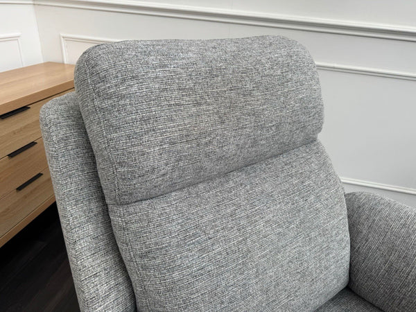 G Plan Kingsbury Power Recliner Armchair Light Grey Fabric RRP £24258