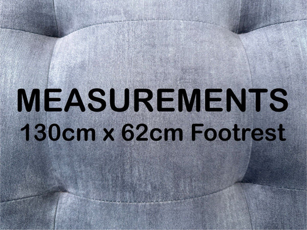 Furniture Village Rene Heritage Airforce Fabric Large Footstool11