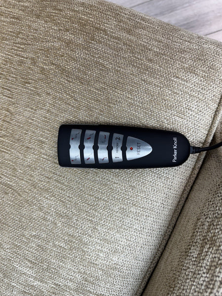 Parker Knoll Norton 150 Lift and Rise Recliner Armchair Sandy Beige Fabric23