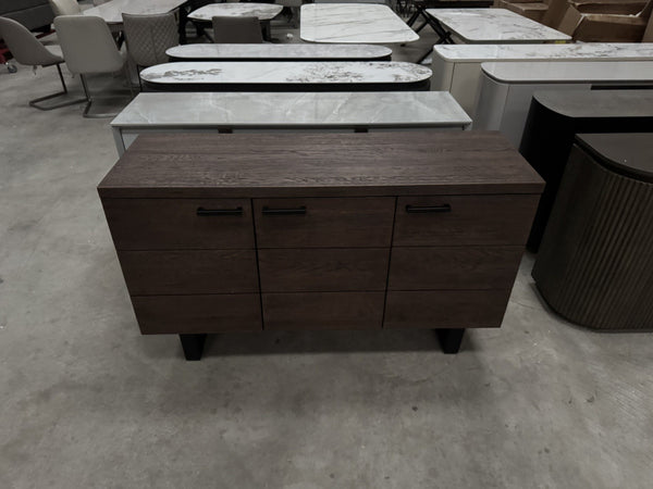 Furniture Village JUPITER/MARS Large 3 Door Sideboard - Walnut Wood1