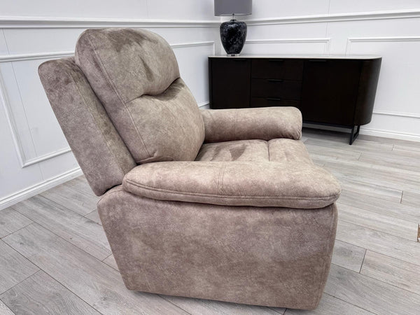 Furniture Village Sloane Mink Velvet Static Armchair2